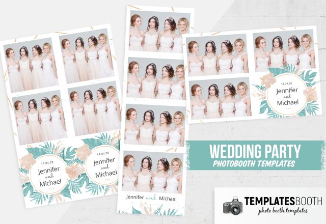 Hochzeits-Fotostreifen Vorlagen mit Jennifer and Michael, Wedding Party Photobooth Templates. Hochzeits-Fotostreifen Vorlagen mit Jennifer and Michael, Wedding Party Photobooth Templates.